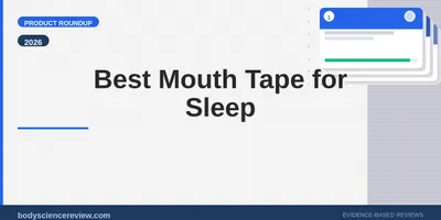 Best Mouth Tape for Sleep 2026: Top Picks Reviewed