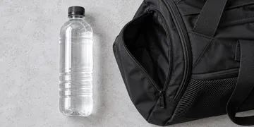 How to Check a Water Bottle Against a Gym-Bag Pocket