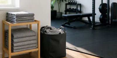 A Simple Towel Laundry Flow for Home Gyms